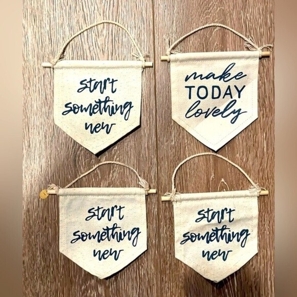 Target Canvas Accent‎ Banners Set of 4 - Picture 2 of 6